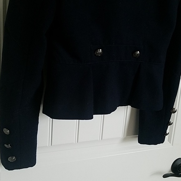 Express Navy Blue Coat - Picture 4 of 6